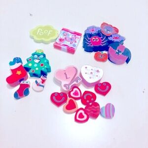 🌸 Festive Erasers [Lot of 22]